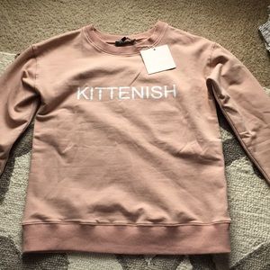 Jessie James Decker KITTENISH sweatshirt